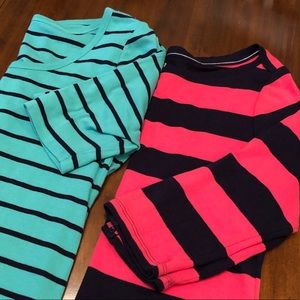 Bundle of 2 Gap Factory 3/4 Length Sleeve Tops